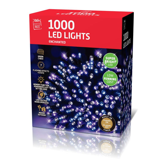 LED Lights 1000 Timer Enchanted