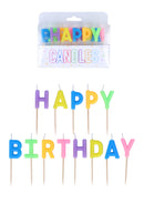 13pcs Happy Birthday Candle Bright Colour - Tiger Feet Ireland