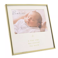 Bambino Gold Frame 6in X 4in A Tiny Miracle - Tiger Feet Ireland
