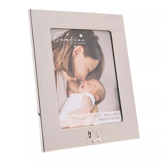 Bambino Metal Frame 5In X 7In Elephant