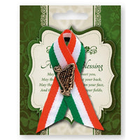 6pk Ribbon Harp Saint Patrick's Day - Tiger Feet Ireland