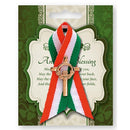 6pk Ribbon Claddagh Cross Saint Patrick's Day - Tiger Feet Ireland