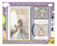 Communion Gift Set Book/Rosary/Necklet - Tiger Feet Ireland
