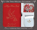 Confirmation Gift Set Book/Rosary/Brooch - Tiger Feet Ireland