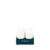 4pk Pillar Candle 50/80 White - Tiger Feet Ireland