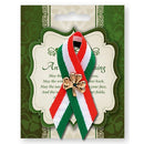 6pk Ribbon Shamrock Saint Patrick's Day - Tiger Feet Ireland