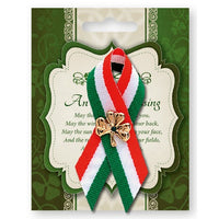 6pk Ribbon Shamrock Saint Patrick's Day - Tiger Feet Ireland