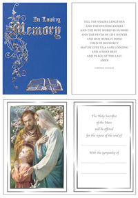 6pk Cards C35 In Loving Memory - Tiger Feet Ireland