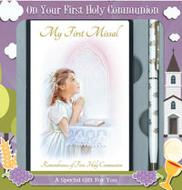Communion Gift Set Book/Pen - Tiger Feet Ireland