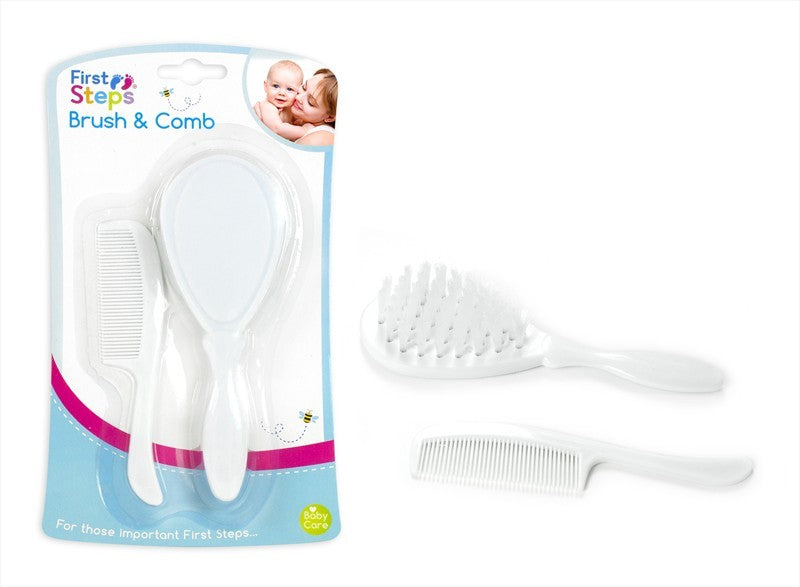 Baby Brush & Comb Set - Tiger Feet Ireland