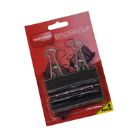 4pcs Binder Clip Black 41mm - Tiger Feet Ireland