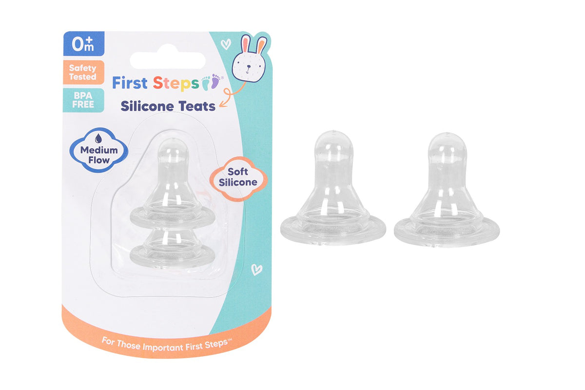 Silicone Teats Medium Flow - Tiger Feet Ireland