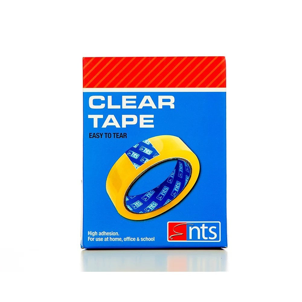 8pk Clear Tape 18mm x 66m - Tiger Feet Ireland
