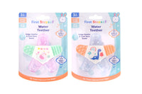 2pk Decorated Waterfilled Teether - Tiger Feet Ireland