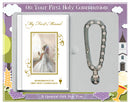 Communion Gift Set Book/Rosary Bracelet - Tiger Feet Ireland