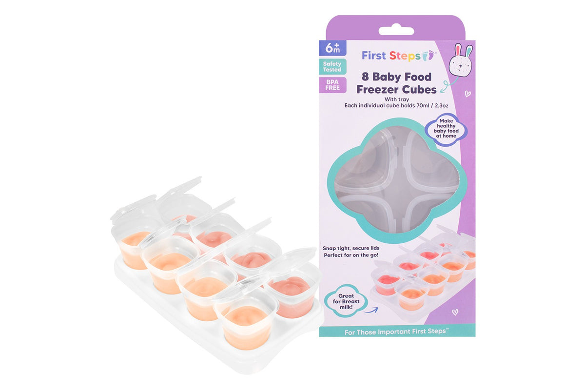 Baby Food Freeze Cubes and Tray - Tiger Feet Ireland