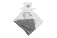 Double Sided Baby Comforter Blanket 30cm x 28cm - Tiger Feet Ireland