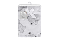 Baby Blanket Terddy 75cn x 100cm - Tiger Feet Ireland