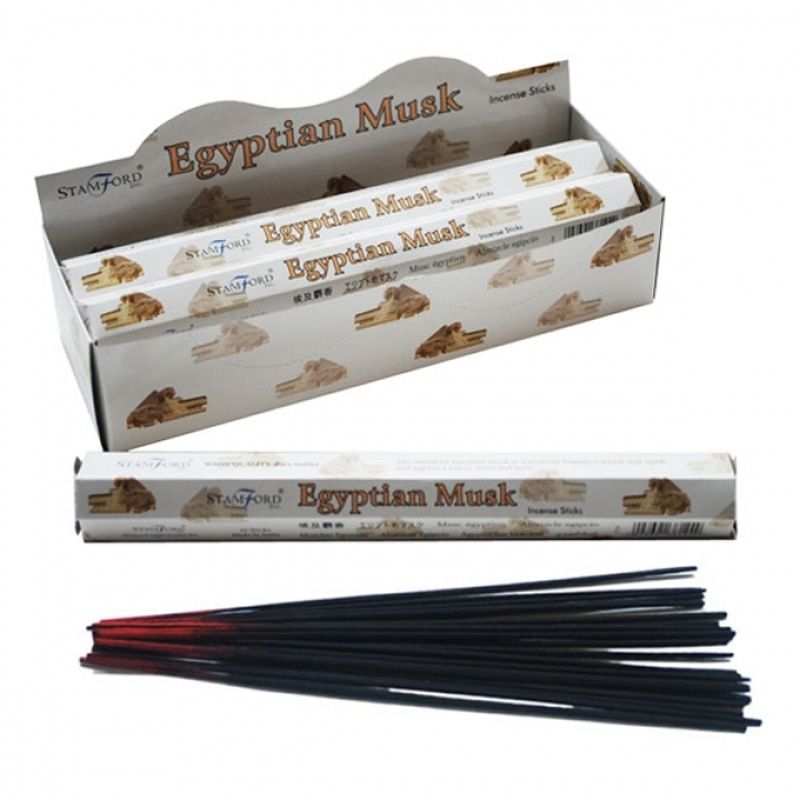 6pk Stamford Incense Sticks Egyptian Musk - Tiger Feet Ireland
