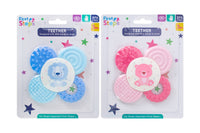 2pk Multitexture Teether - Tiger Feet Ireland