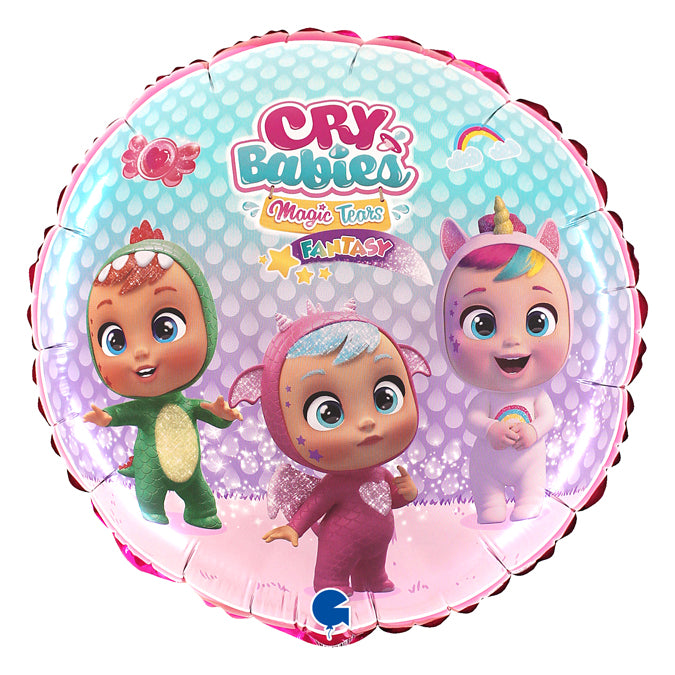 Foil Balloon 18" Cry Babies - Tiger Feet Ireland