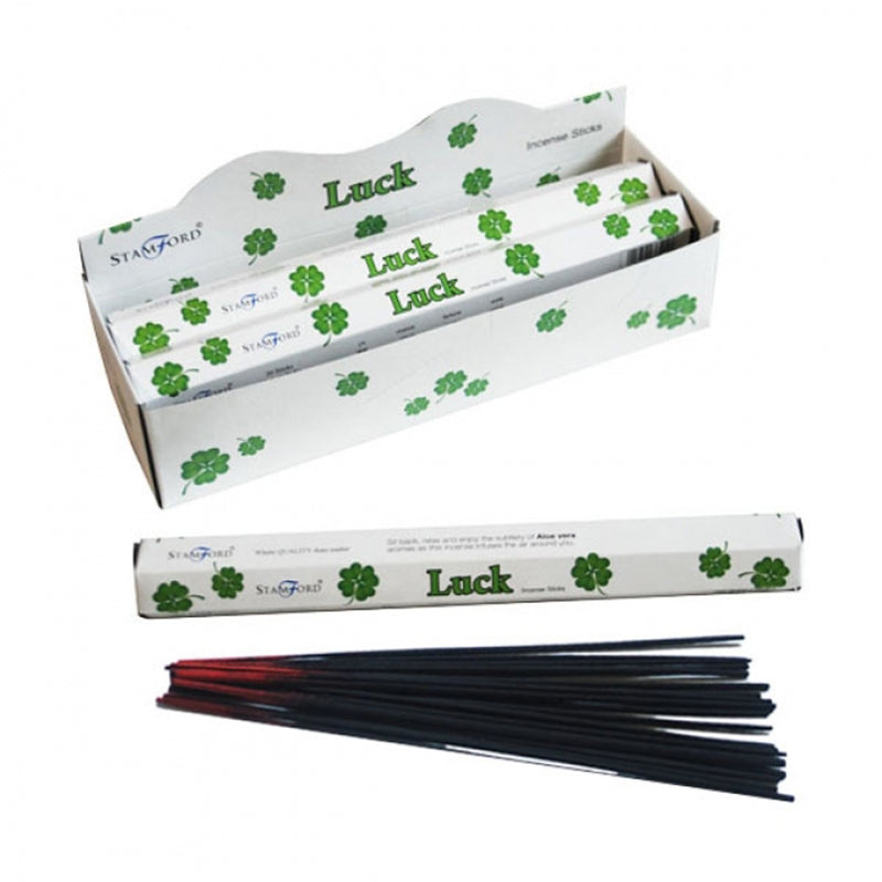 6pk Stamford Incense Sticks Luck - Tiger Feet Ireland