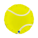 Foil Balloon 18" Round Tennis Ball - Tiger Feet Ireland
