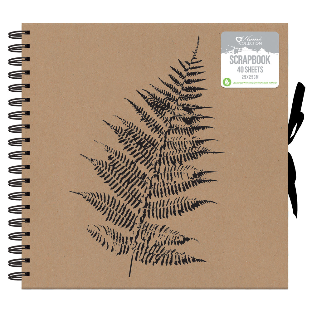 25 x 25CM 40Sht Wiro Scrapbook Album - Tiger Feet Ireland