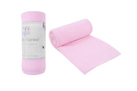 Baby Blanket 70cm x70cm Pink - Tiger Feet Ireland