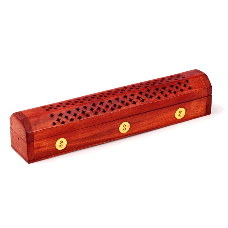 Incense Burner Box Box Yin Yang Inlay - Tiger Feet Ireland