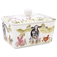 Farmyard Butter Dish - Tiger Feet Ireland
