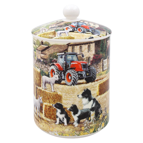 Collie & Sheep Canister