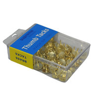 60pcs Thumb Tacks Brass - Tiger Feet Ireland