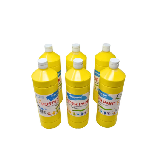 Supreme 1000Ml Poster Paint Ylw (Pp1L-Y
