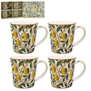 Fruits Mugs Set of 4 - Tiger Feet Ireland