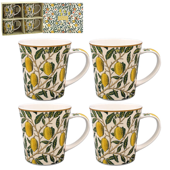 Fruits Mugs Set Of 4