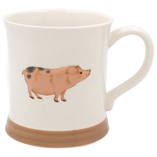Pig Mug Embossed