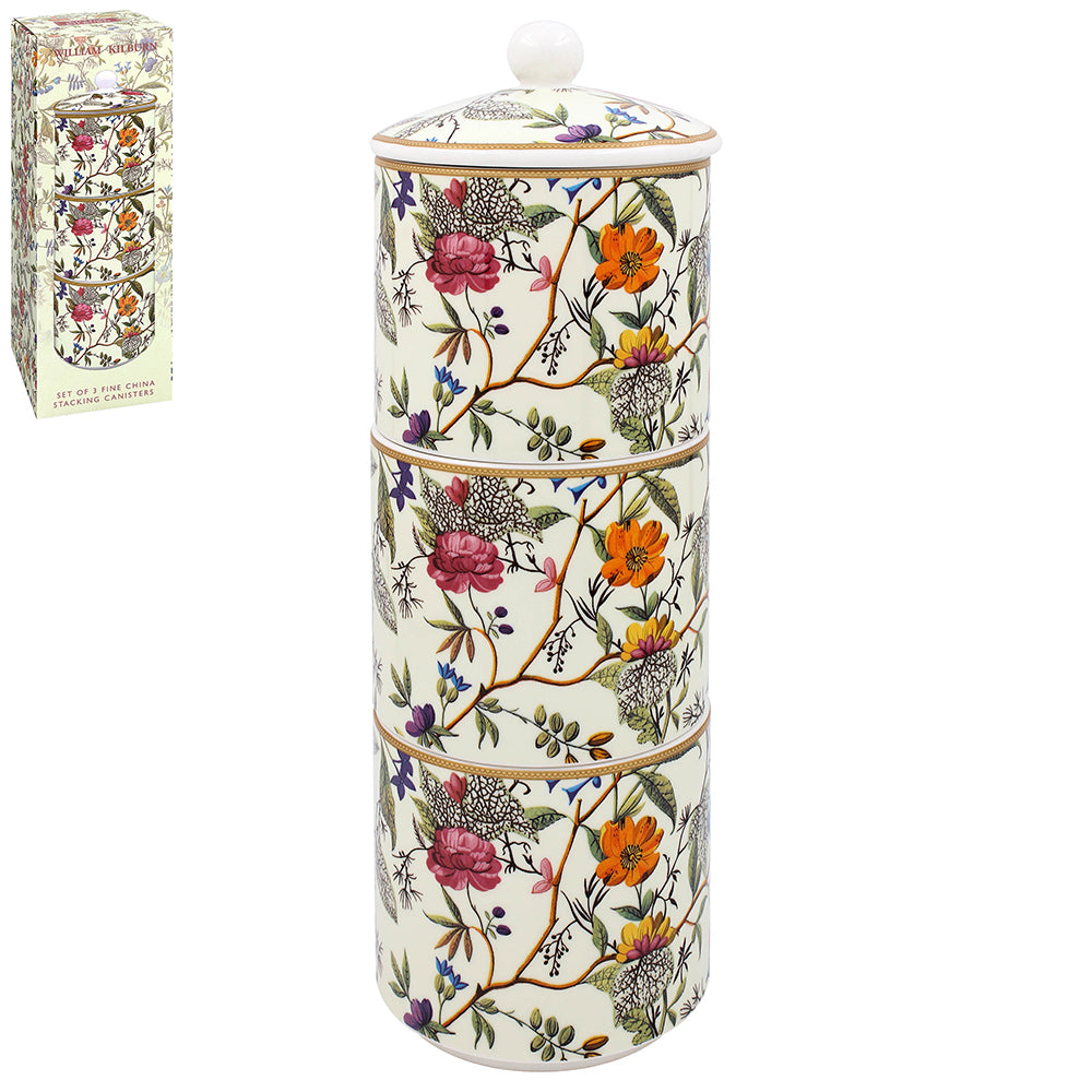 Kilburn Stacking Canisters Set of 3 - Tiger Feet Ireland