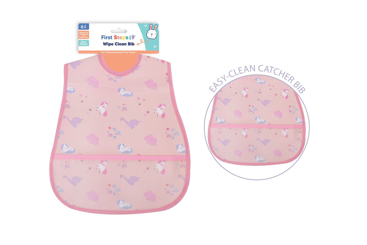 Peva Bib With Pocket 28X45Cm - Tiger Feet Ireland