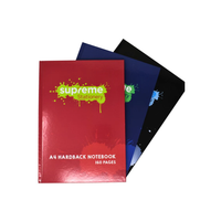 3pk Supreme Splash Hardback A4 160pg - Tiger Feet Ireland