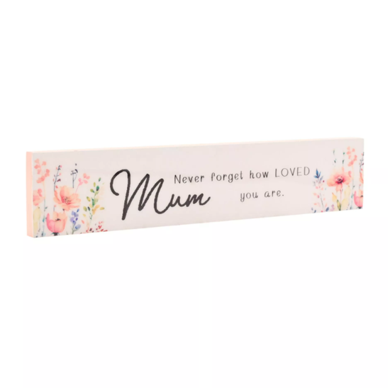 Skinny Plaque Mum