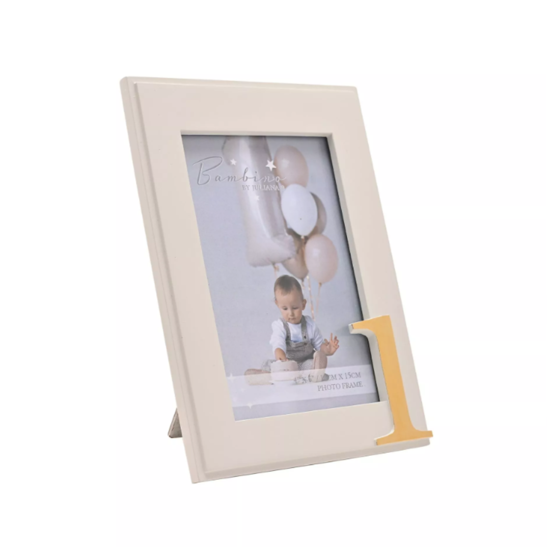 1st Birthday Photo Frame 4"x6" - Tiger Feet Ireland