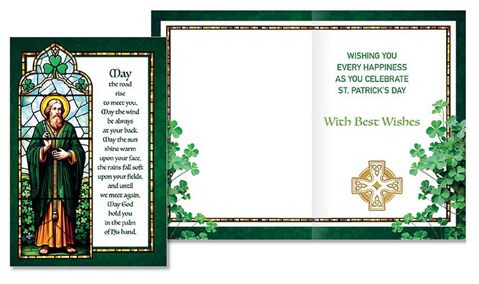 6pk Saint Patrick'S Day Card - Tiger Feet Ireland