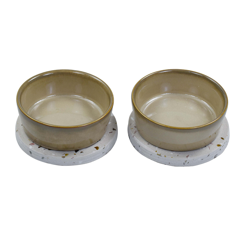 Terrazzo Snack Bowls Set of 2 - Tiger Feet Ireland
