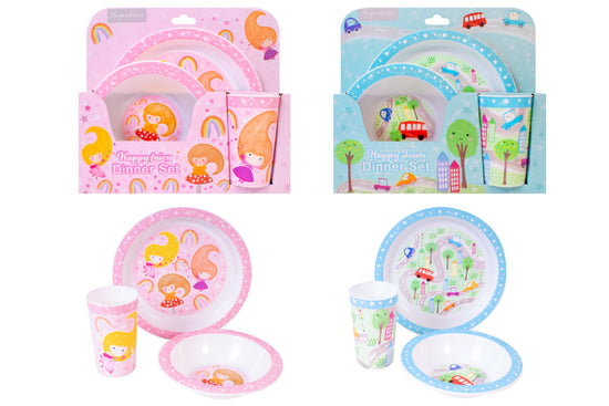 Happy Town Kids Dinner Set