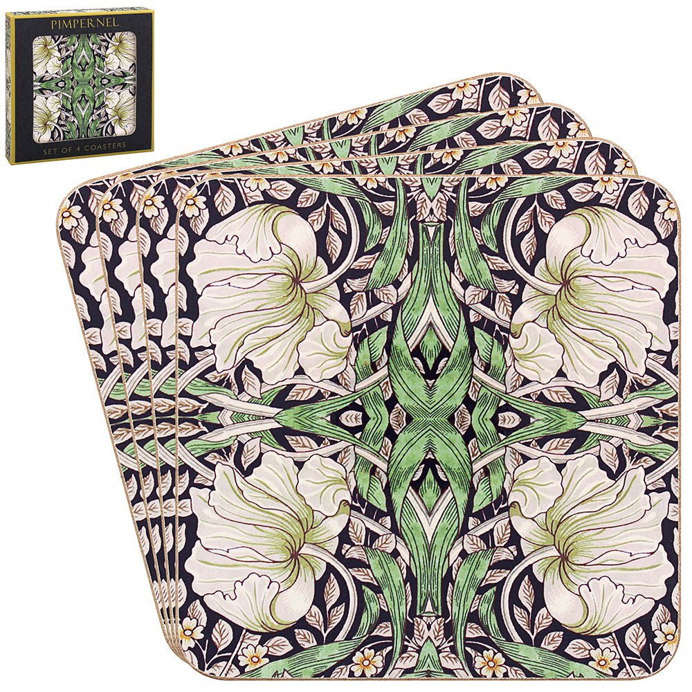 Pimpernel Coasters Set of 4 - Tiger Feet Ireland