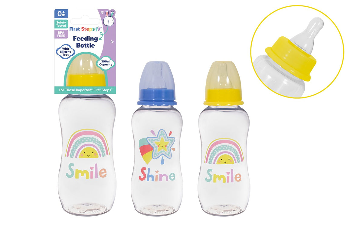 2pk Baby Bottle 300ml - Tiger Feet Ireland