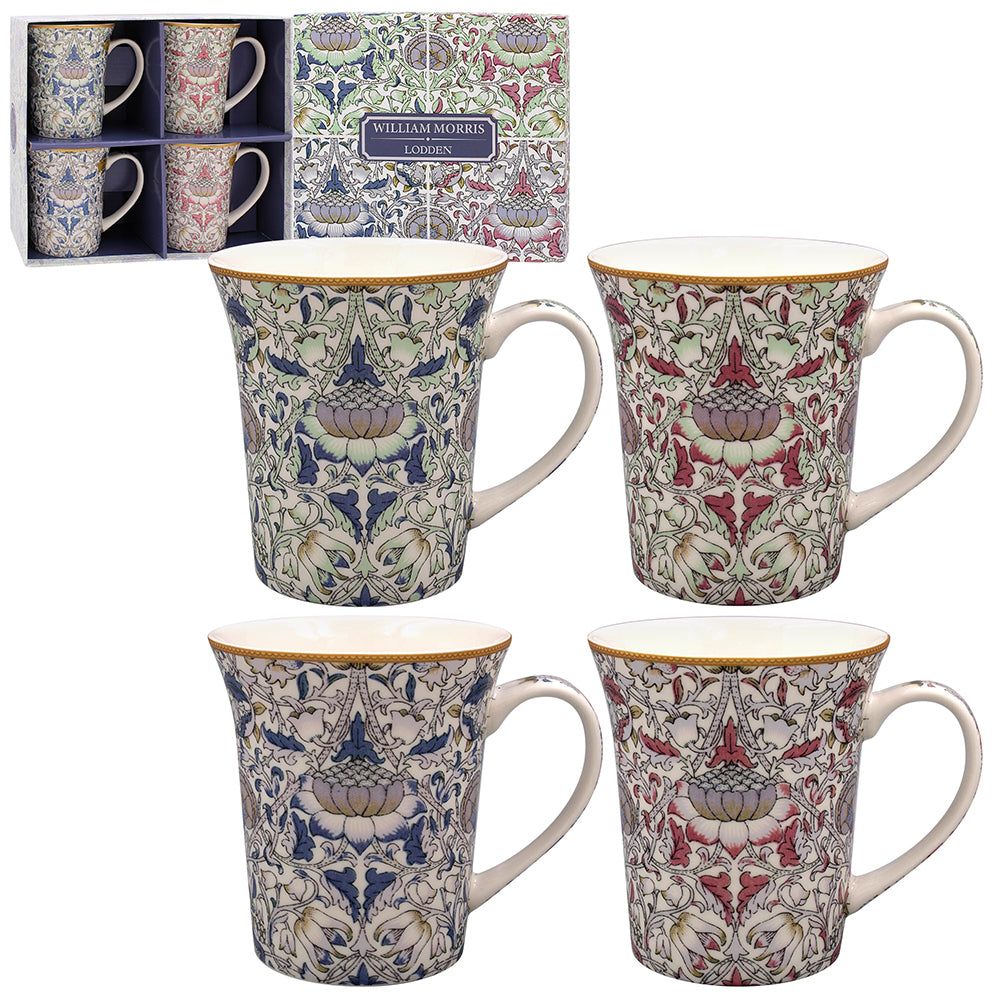 Lustre Loddens Mugs Set of 4 - Tiger Feet Ireland