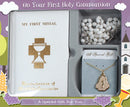 Communion Gift Set Hardback Book/Rosary/Necklet - Tiger Feet Ireland