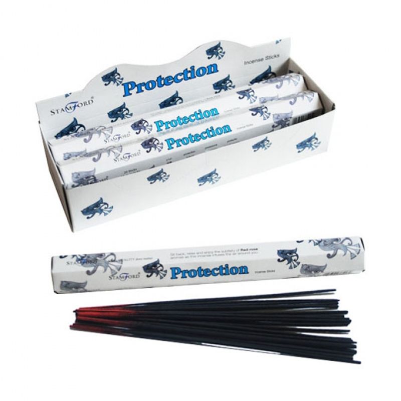 6pk Stamford Incense Sticks Protection - Tiger Feet Ireland